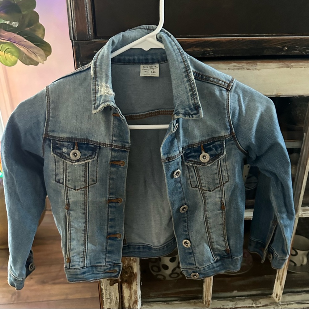Zara girls Jean jacket